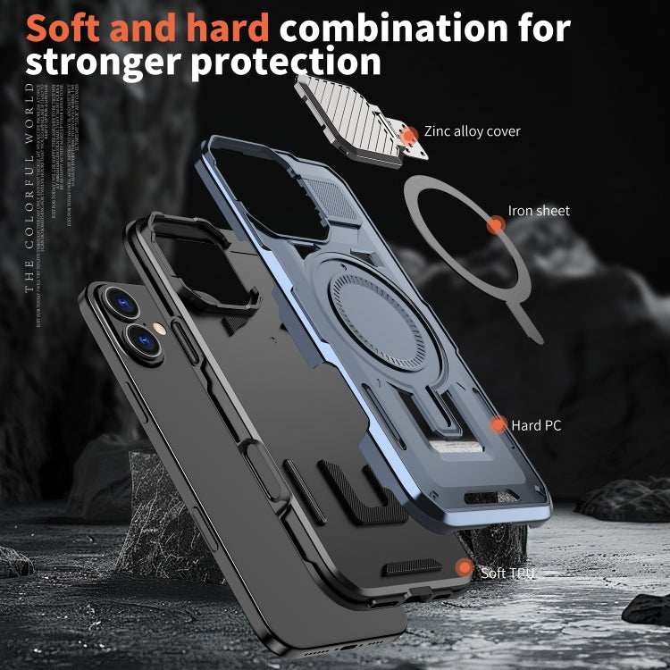 Shield Frame Holder MagSafe Phone Case, For iPhone 16, For iPhone 15 Pro Max, For iPhone 15 Pro