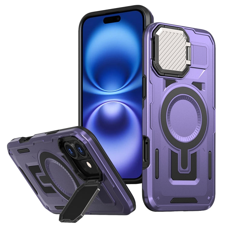Shield Frame Holder MagSafe Phone Case, For iPhone 16, For iPhone 15 Pro Max, For iPhone 15 Pro