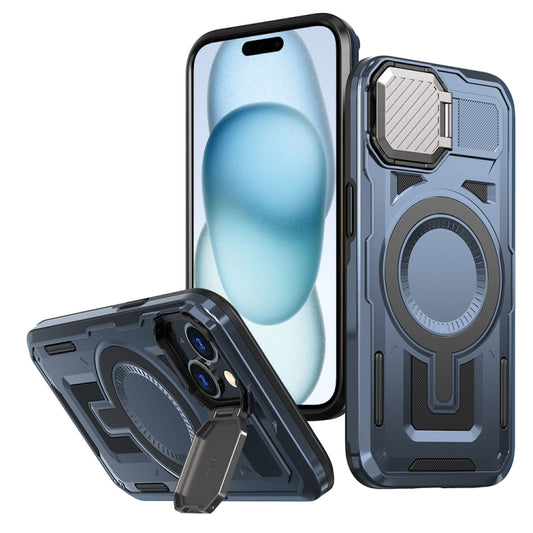 Shield Frame Holder MagSafe Phone Case, For iPhone 15 Plus, For iPhone 15, For iPhone 14 Plus