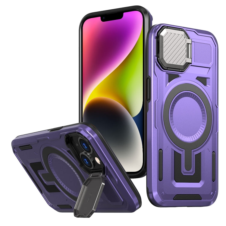 Shield Frame Holder MagSafe Phone Case, For iPhone 14, For iPhone 14 Pro, For iPhone 13 Pro Max