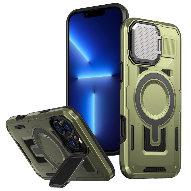 Shield Frame Holder MagSafe Phone Case, For iPhone 14, For iPhone 14 Pro, For iPhone 13 Pro Max