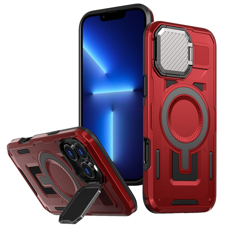 Shield Frame Holder MagSafe Phone Case, For iPhone 14, For iPhone 14 Pro, For iPhone 13 Pro Max