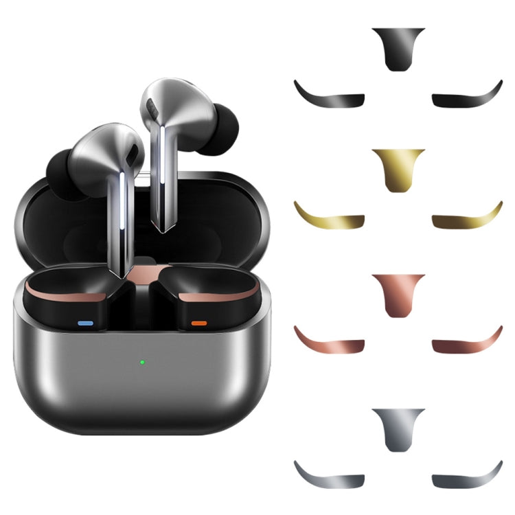 Bluetooth Earphone Charging Box Metal Stickers