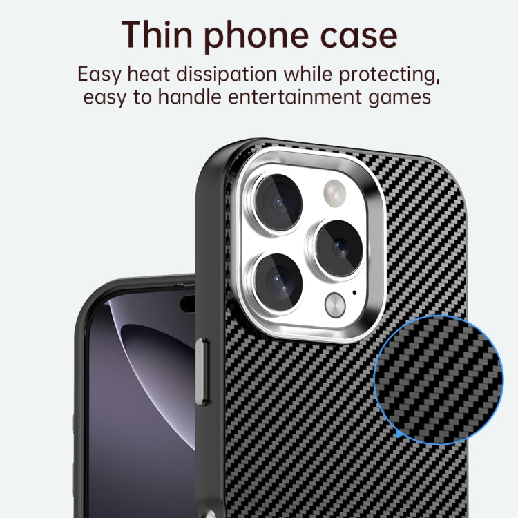 Carbon Fiber Series IMD Phone Case, For iPhone 16e, For iPhone 16 Pro Max, For iPhone 16 Pro, For iPhone 16 Plus, For iPhone 16, For iPhone 15 Pro Max