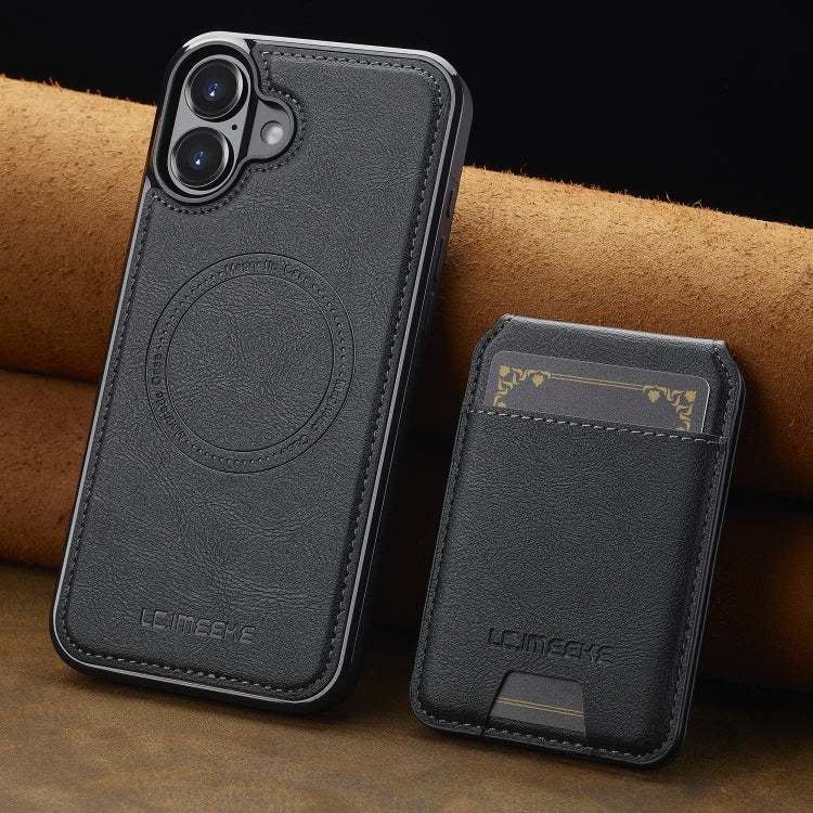 LC.IMEEKE L3 Series Detachable RFID Card Bag Magsafe Phone Case, For iPhone 16, For iPhone 15 Pro Max, For iPhone 15 Pro, For iPhone 15 Plus / 14 Plus