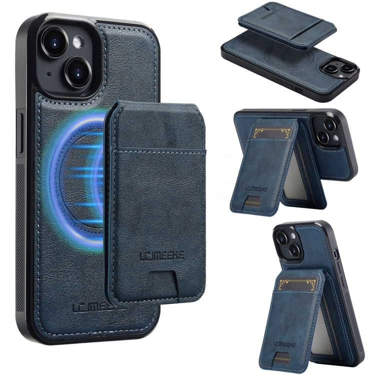 LC.IMEEKE L3 Series Detachable RFID Card Bag Magsafe Phone Case, For iPhone 16, For iPhone 15 Pro Max, For iPhone 15 Pro, For iPhone 15 Plus / 14 Plus