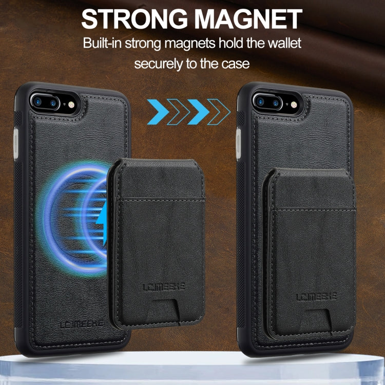 LC.IMEEKE L3 Series Detachable RFID Card Bag Magsafe Phone Case