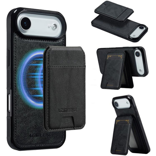 LC.IMEEKE L3 Series Detachable RFID Card Bag Magsafe Phone Case, For iPhone SE 2024, For iPhone 16 Pro Max, For iPhone 16 Pro, For iPhone 16 Plus