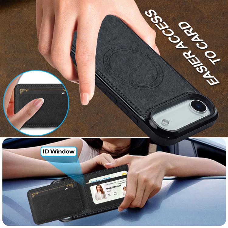 LC.IMEEKE L3 Series Detachable RFID Card Bag Magsafe Phone Case, For iPhone SE 2024, For iPhone 16 Pro Max, For iPhone 16 Pro, For iPhone 16 Plus
