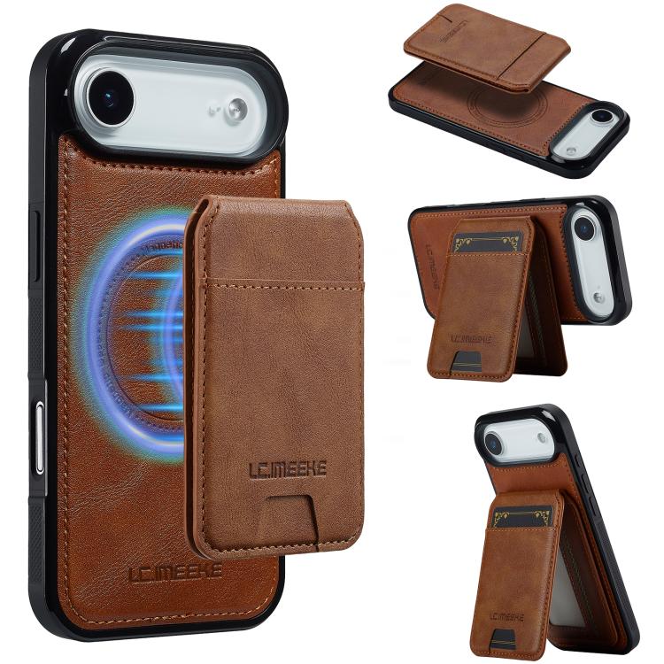 LC.IMEEKE L3 Series Detachable RFID Card Bag Magsafe Phone Case, For iPhone SE 2024, For iPhone 16 Pro Max, For iPhone 16 Pro, For iPhone 16 Plus