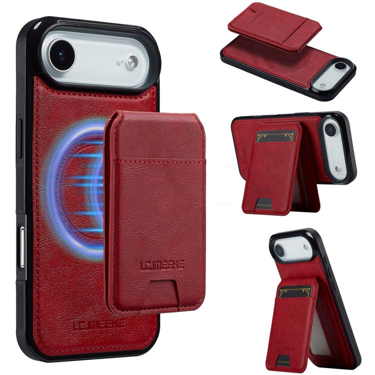 LC.IMEEKE L3 Series Detachable RFID Card Bag Magsafe Phone Case, For iPhone SE 2024, For iPhone 16 Pro Max, For iPhone 16 Pro, For iPhone 16 Plus