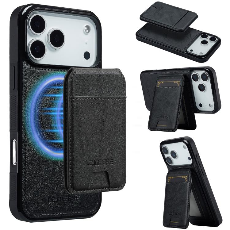 LC.IMEEKE L3 Series Detachable RFID Card Bag Magsafe Phone Case