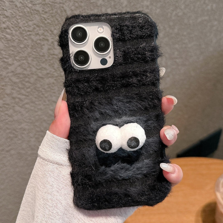 Doll Plush PU Hybrid PC Phone Case, For iPhone 15 Pro Max, For iPhone 15 Pro, For iPhone 15 Plus, For iPhone 15