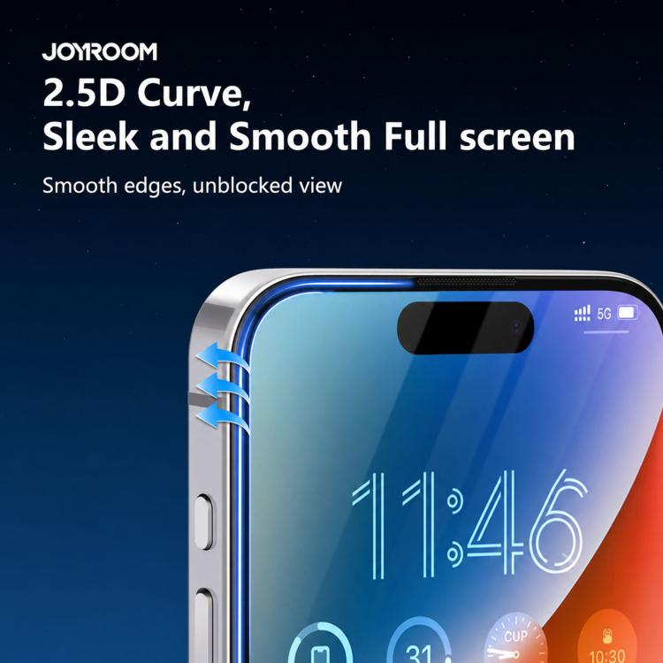 JOYROOM Knight Series 2.5D Full Screen HD Tempered Glass Film