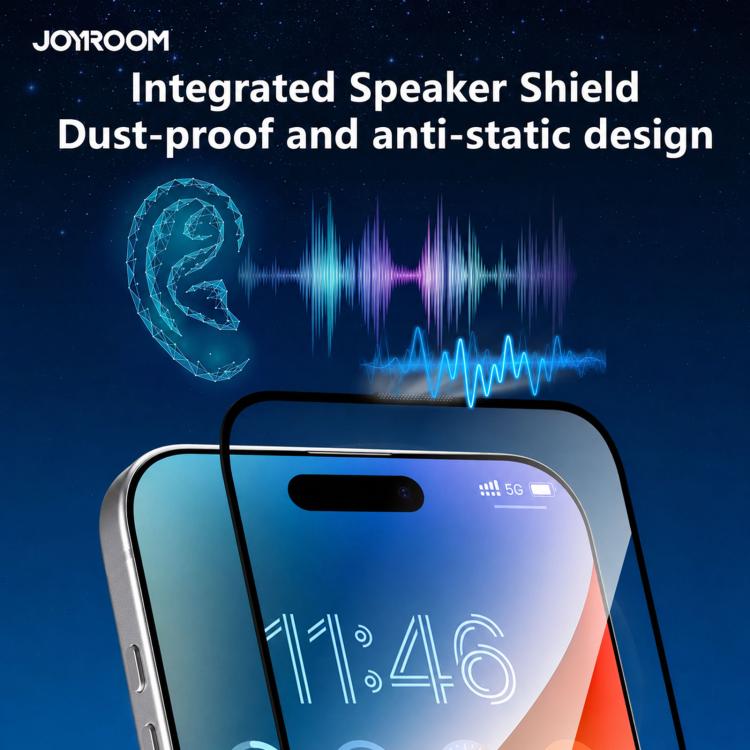 JOYROOM Knight Series 2.5D Full Screen HD Tempered Glass Film