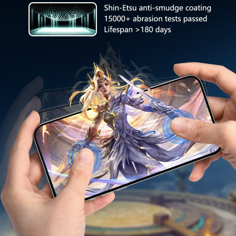 JOYROOM Zero Sense Series 2.5D Full Screen HD Tempered Glass Film, For iPhone 16 Pro Max, For iPhone 16 Pro, For iPhone 16 Plus / 15 Plus, For iPhone 16 / 15