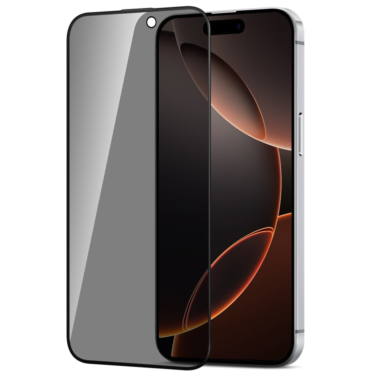JOYROOM Zero Sense Series 2.5D Full Screen Privacy Tempered Glass Film, For iPhone 16 Pro Max, For iPhone 16 Pro, For iPhone 16 Plus / 15 Plus, For iPhone 16 / 15
