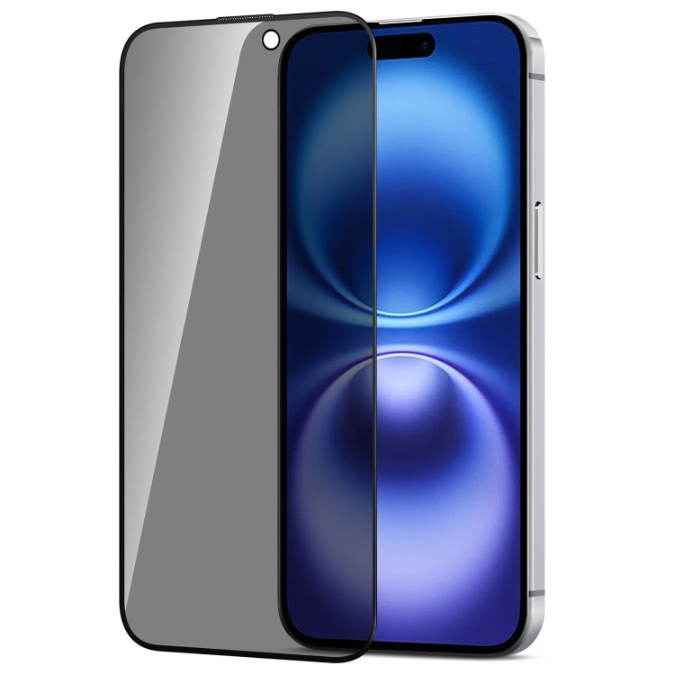 JOYROOM Zero Sense Series 2.5D Full Screen Privacy Tempered Glass Film, For iPhone 16 Pro Max, For iPhone 16 Pro, For iPhone 16 Plus / 15 Plus, For iPhone 16 / 15