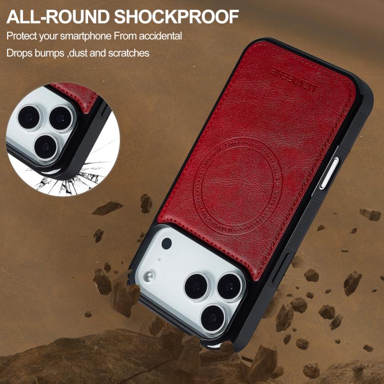 LC.IMEEKE Magsafe Phone Case, For iPhone 17 Pro Max, For iPhone 17 Pro, For iPhone 17, For iPhone Air