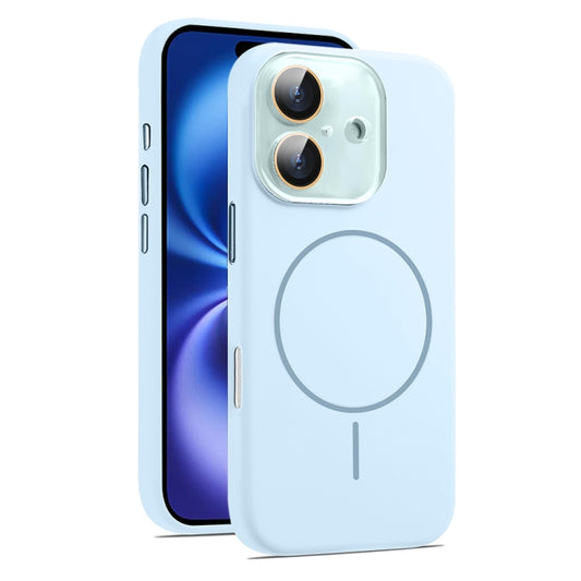 AG Fine Hole Liquid Silicone MagSafe Magnetic Phone Case, For iPhone 16 Plus, For iPhone 16