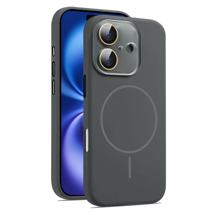 AG Fine Hole Liquid Silicone MagSafe Magnetic Phone Case, For iPhone 16 Plus, For iPhone 16
