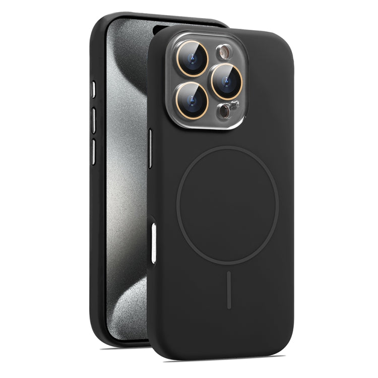 AG Fine Hole Liquid Silicone MagSafe Magnetic Phone Case, For iPhone 15 Pro Max, For iPhone 15 Pro