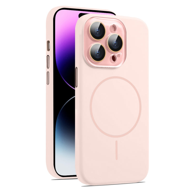 AG Fine Hole Liquid Silicone MagSafe Magnetic Phone Case, For iPhone 14 Pro, For iPhone 14 Pro Max