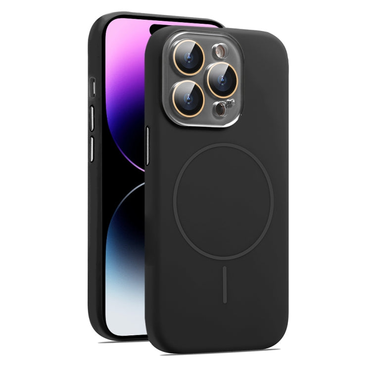 AG Fine Hole Liquid Silicone MagSafe Magnetic Phone Case, For iPhone 14 Pro, For iPhone 14 Pro Max