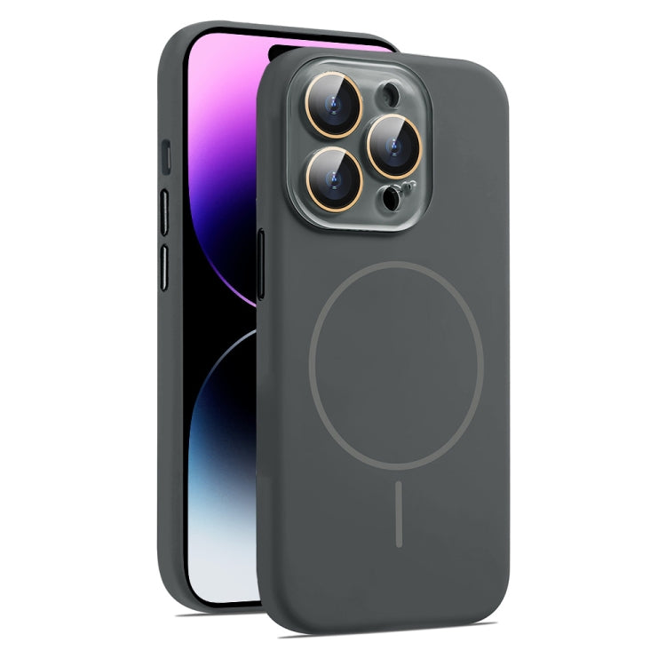 AG Fine Hole Liquid Silicone MagSafe Magnetic Phone Case, For iPhone 14 Pro, For iPhone 14 Pro Max
