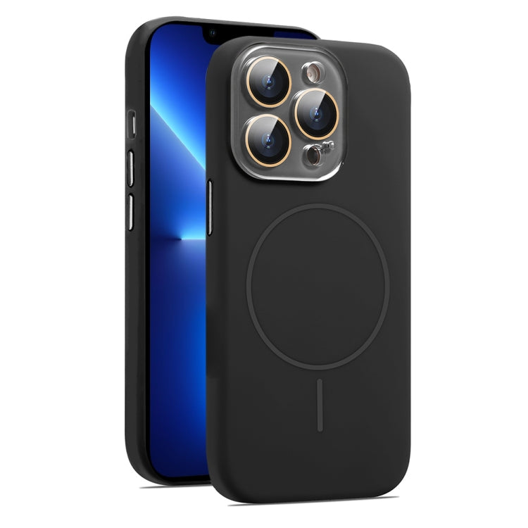 AG Fine Hole Liquid Silicone MagSafe Magnetic Phone Case, For iPhone 13 Pro Max, For iPhone 13 Pro