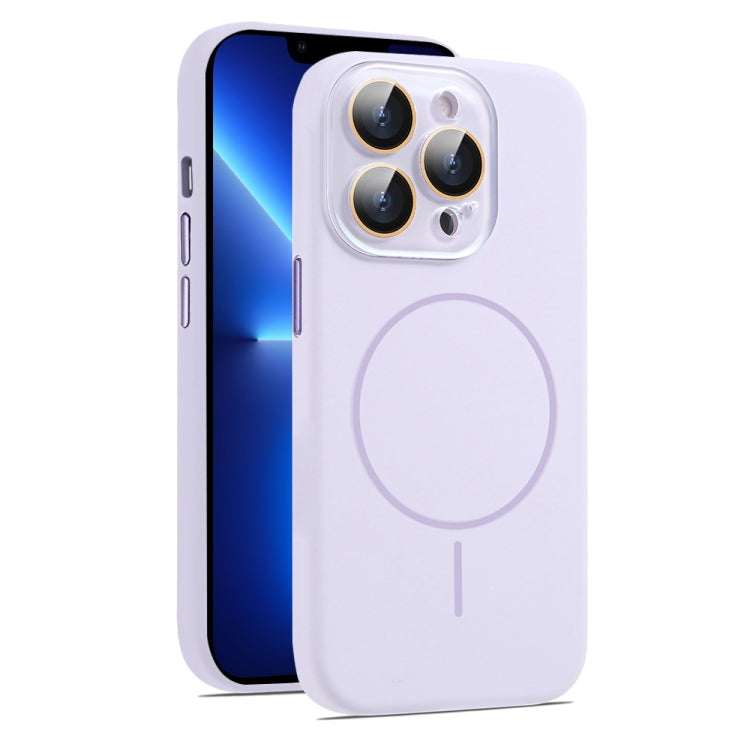 AG Fine Hole Liquid Silicone MagSafe Magnetic Phone Case, For iPhone 13 Pro Max, For iPhone 13 Pro