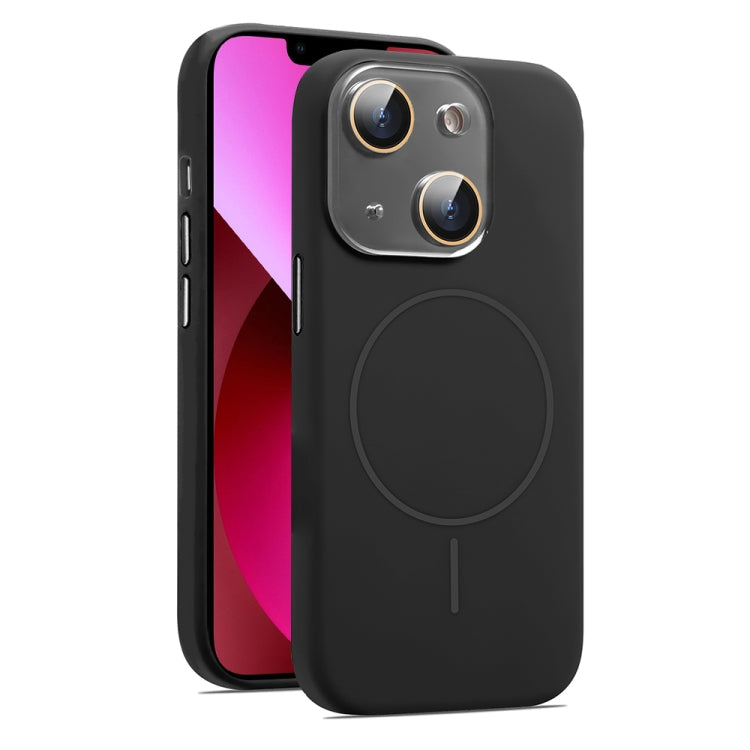 AG Fine Hole Liquid Silicone MagSafe Magnetic Phone Case, For iPhone 13, For iPhone 12