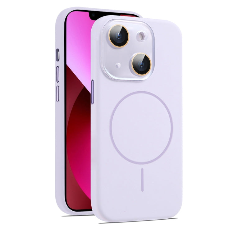 AG Fine Hole Liquid Silicone MagSafe Magnetic Phone Case, For iPhone 13, For iPhone 12