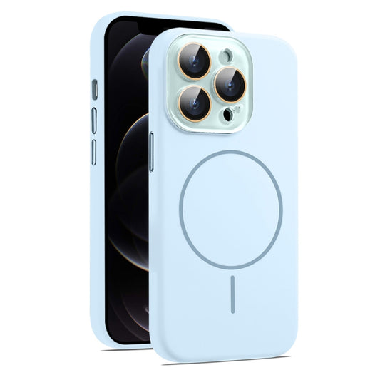 AG Fine Hole Liquid Silicone MagSafe Magnetic Phone Case, For iPhone 12 Pro Max, For iPhone 12 Pro