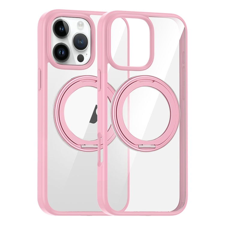 High Transparency 360 Degree Rotating Holder MagSafe Phone Case, For iPhone 13, For iPhone 12, For iPhone 12 Pro Max, For iPhone 12 Pro