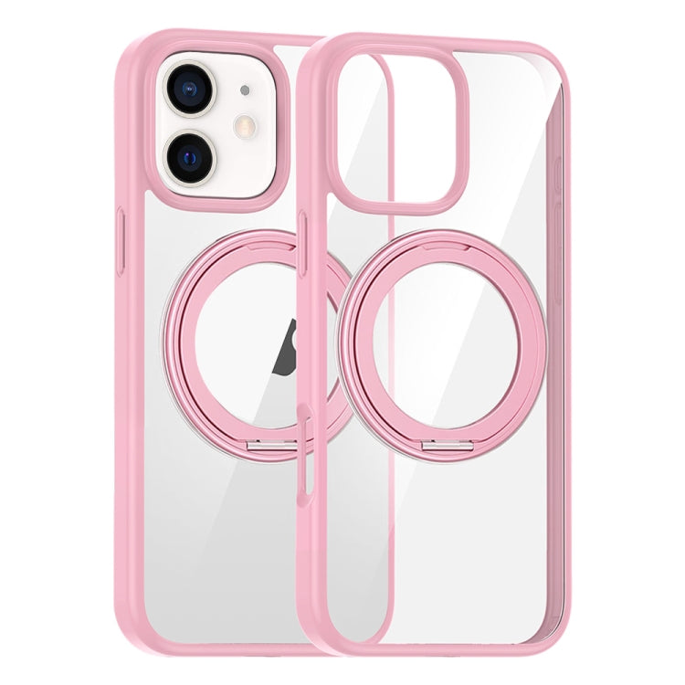 High Transparency 360 Degree Rotating Holder MagSafe Phone Case, For iPhone 13, For iPhone 12, For iPhone 12 Pro Max, For iPhone 12 Pro