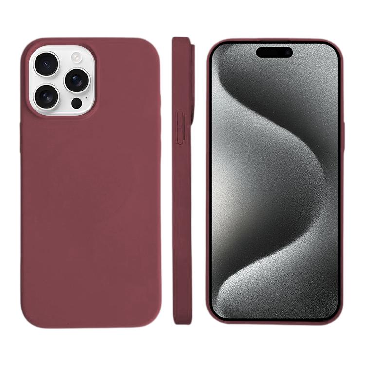Liquid Silicone Phone MagSafe Case, For iPhone 15 Plus, For iPhone 15