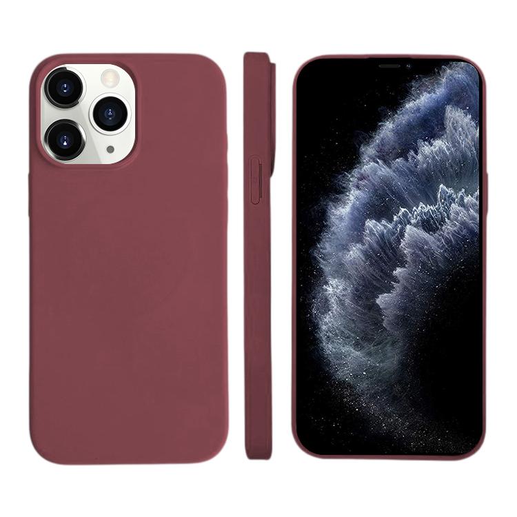 Liquid Silicone Phone MagSafe Case, For iPhone 11 Pro