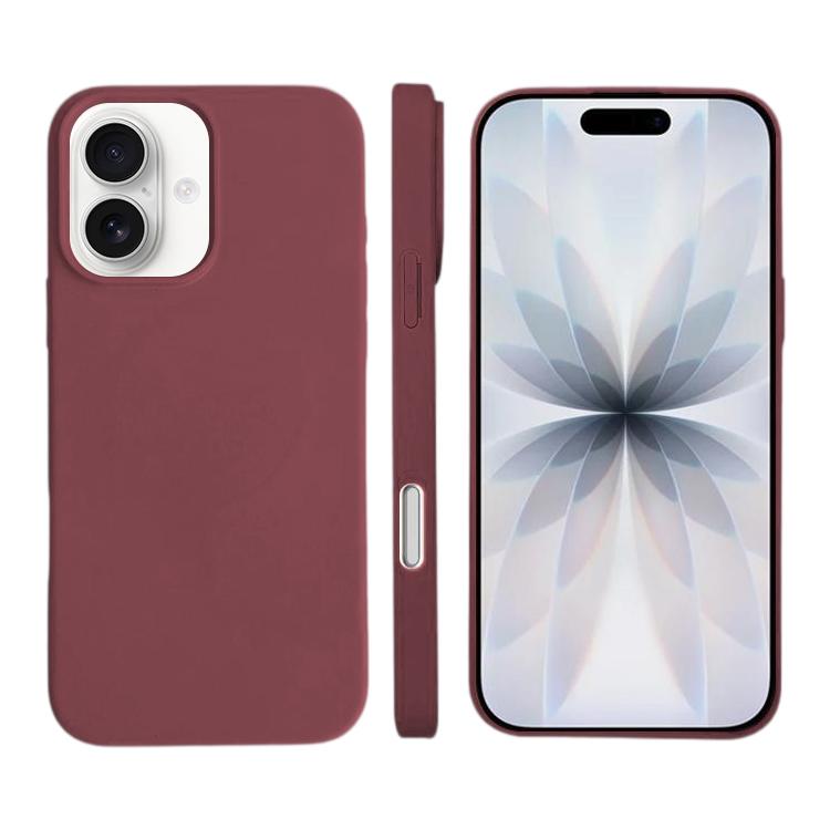 Liquid Silicone Phone MagSafe Case, For iPhone 16 Pro Max, For iPhone 16 Pro
