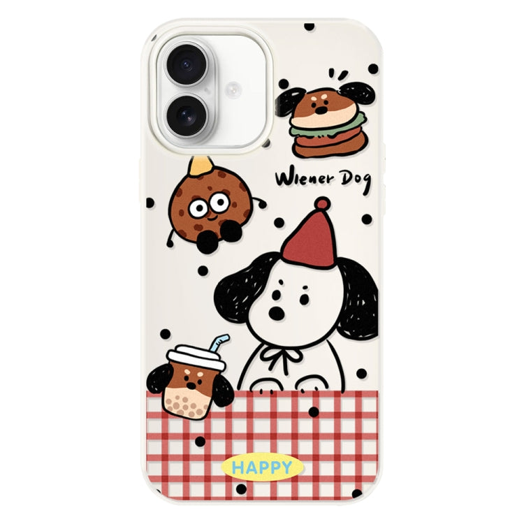 Skin Feeling Jelly TPU Hybrid PC Phone Case, For iPhone 16