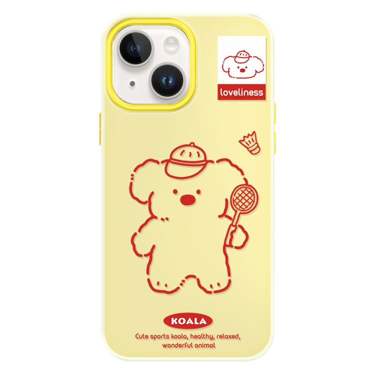 Skin Feeling Jelly TPU Hybrid PC Phone Case, For iPhone 15 Plus