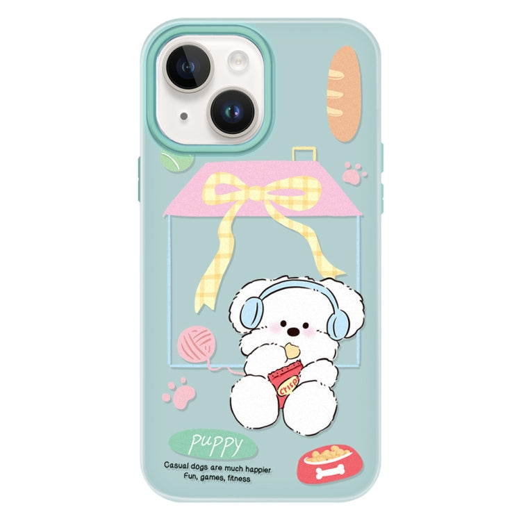 Skin Feeling Jelly TPU Hybrid PC Phone Case, For iPhone 15 Plus
