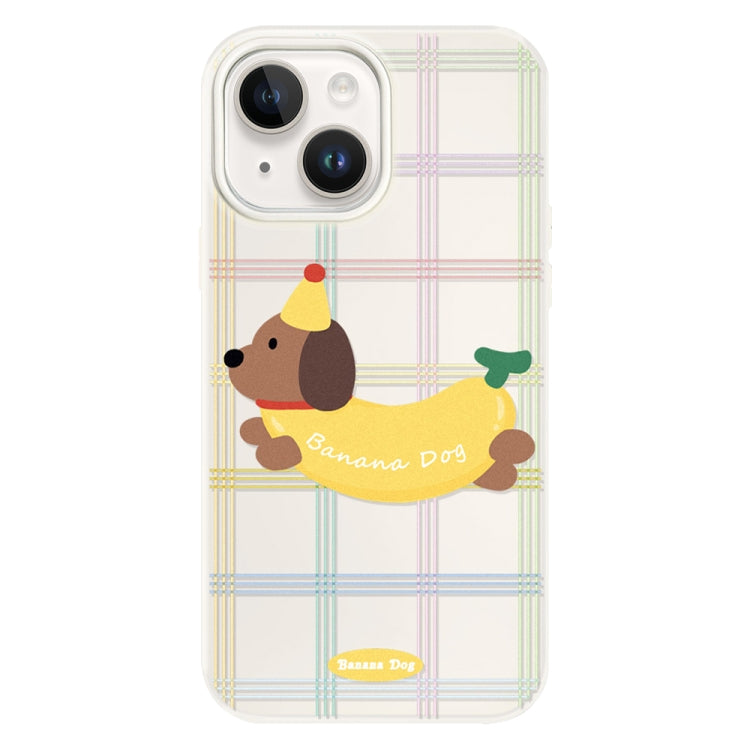 Skin Feeling Jelly TPU Hybrid PC Phone Case, For iPhone 15 Plus