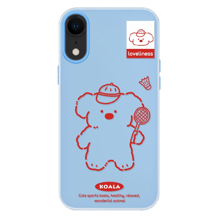 Skin Feeling Jelly TPU Hybrid PC Phone Case, For iPhone XR
