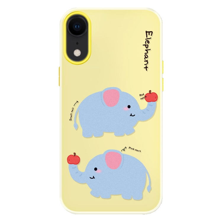 Skin Feeling Jelly TPU Hybrid PC Phone Case, For iPhone XR
