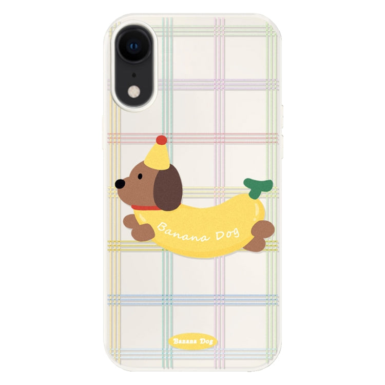 Skin Feeling Jelly TPU Hybrid PC Phone Case, For iPhone XR