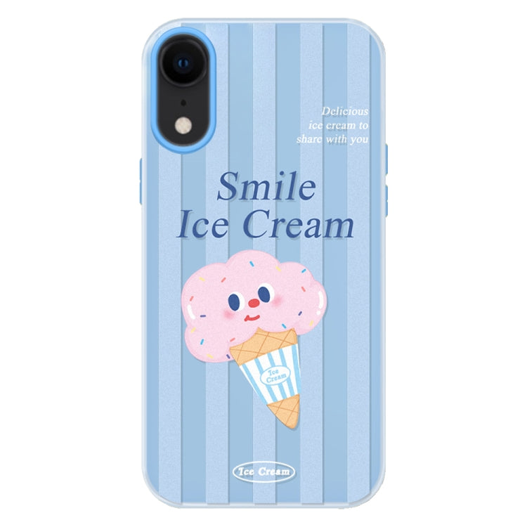 Skin Feeling Jelly TPU Hybrid PC Phone Case, For iPhone XR