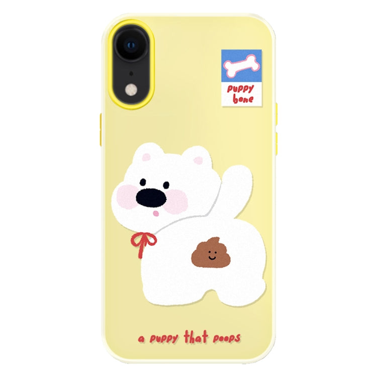 Skin Feeling Jelly TPU Hybrid PC Phone Case, For iPhone XR