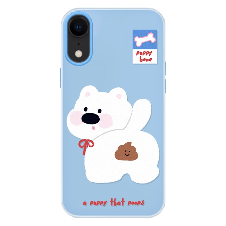 Skin Feeling Jelly TPU Hybrid PC Phone Case, For iPhone XR