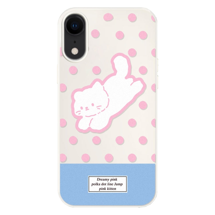 Skin Feeling Jelly TPU Hybrid PC Phone Case, For iPhone XR